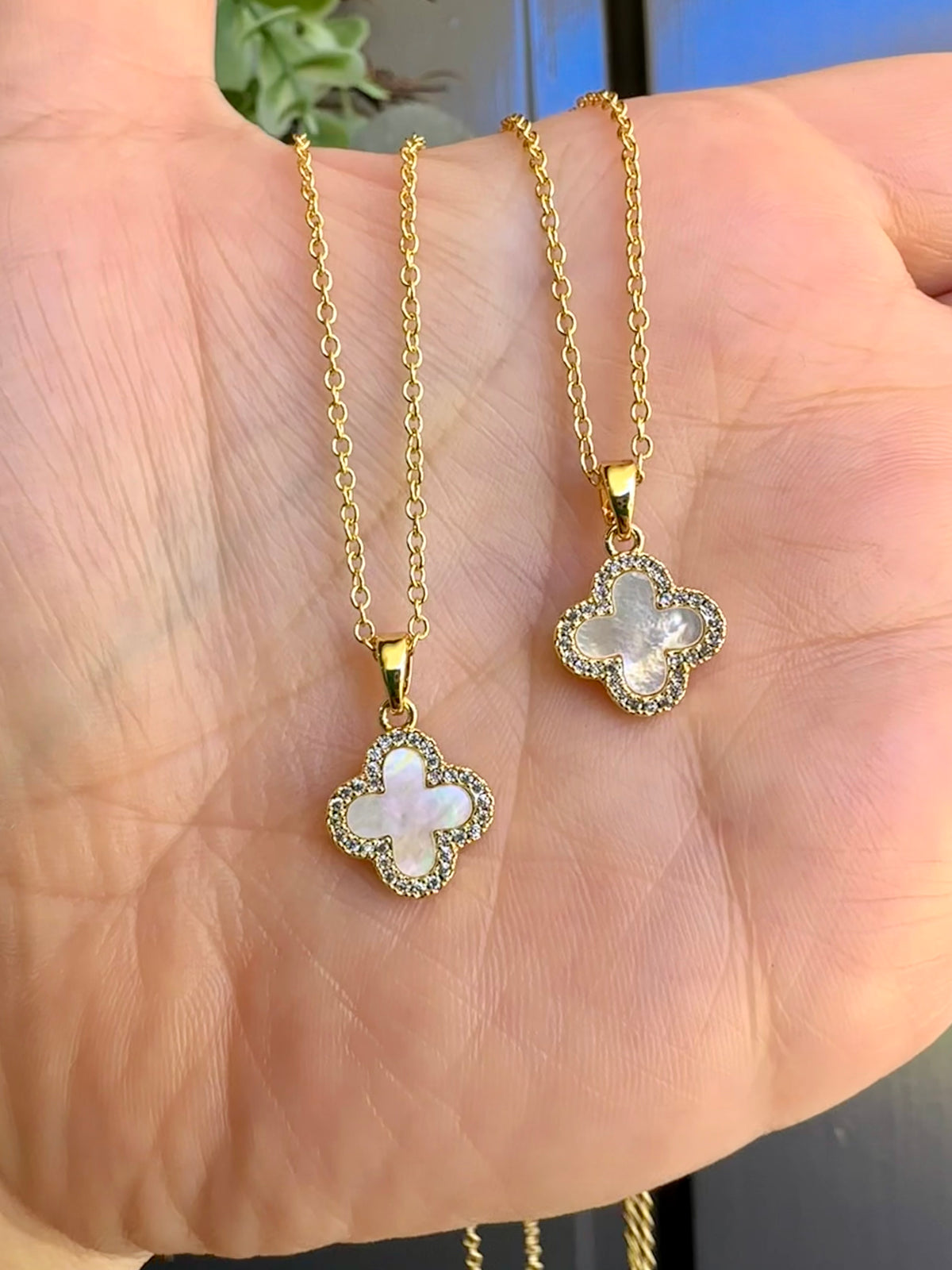 【I AM MARI】Clover pearl earring necklace 楽天市場】【送料無料】アイアムマリ【I AM MARI】Clover pearl