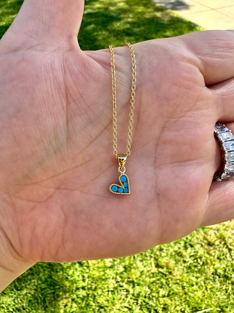 The Gia heart Necklace